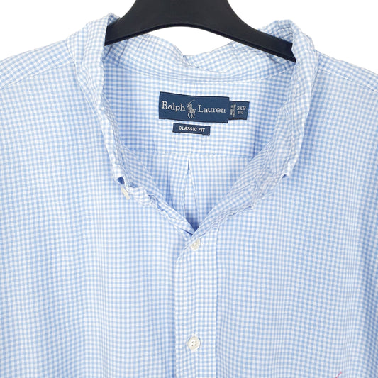 Mens Blue Ralph Lauren Shirt