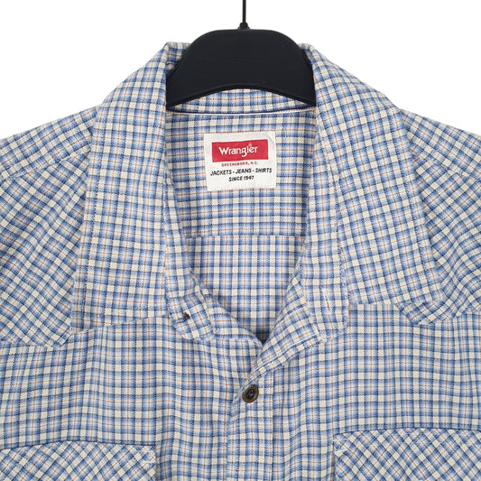 Mens Blue Wrangler Shirt