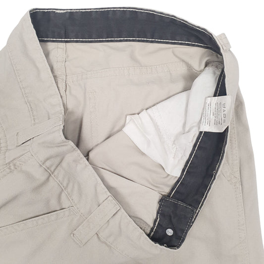 Mens Cream Wrangler Trousers