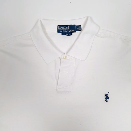 Mens White Polo Ralph Lauren Polo Shirt