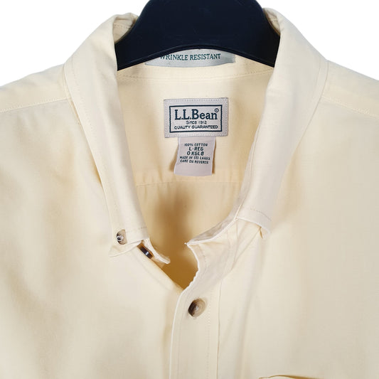 Mens Yellow L.L.Bean Shirt