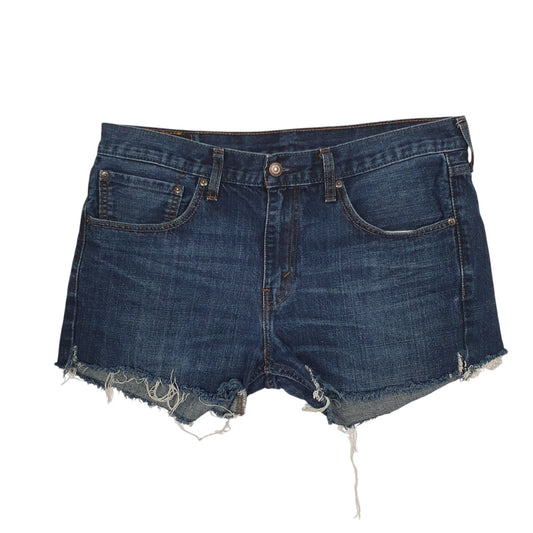 Womens Blue Levis 527 Cut Offs Hot Denim Shorts