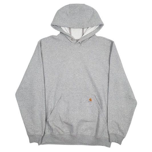 Mens Grey Carhartt Hoodie Jumper