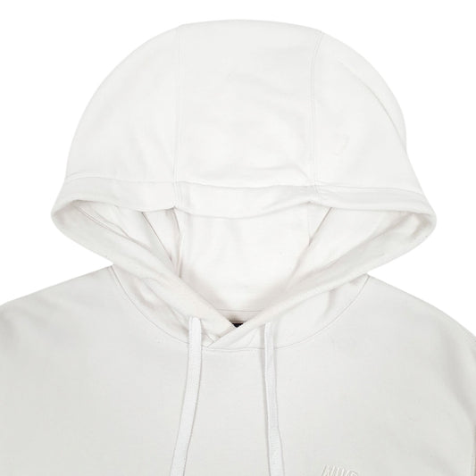 Mens White Nike Hoodie Jumper