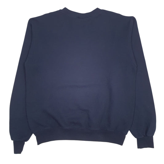 Mens Navy Champion University of North Carolina Crewneck Jumper