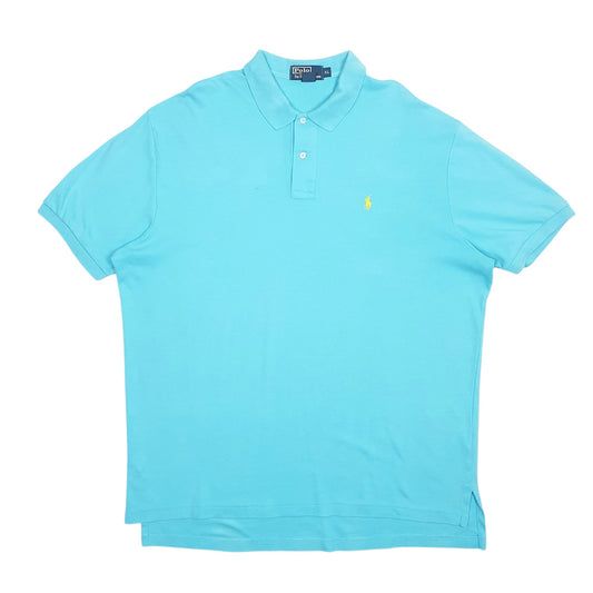 Mens Blue Polo Ralph Lauren Short Sleeve Polo Shirt