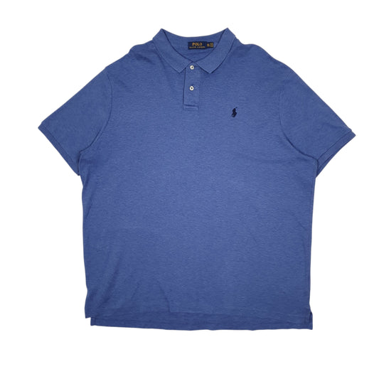 Mens Blue Polo Ralph Lauren Short Sleeve Polo Shirt