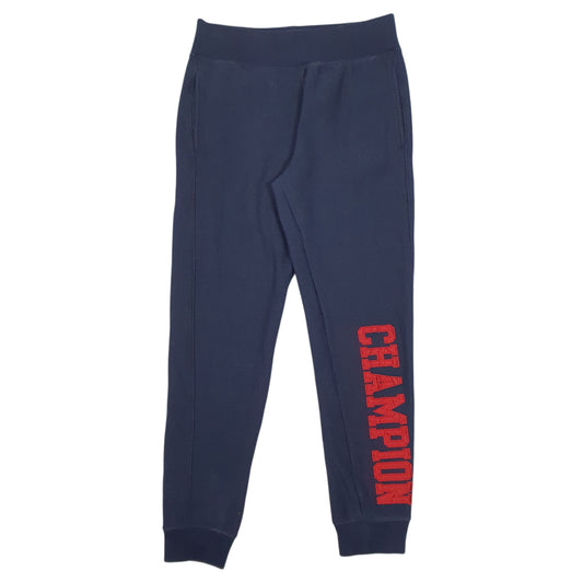 Mens Navy Champion Reverse Weave Jogger Trousers