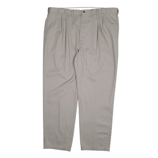 Mens Beige Wrangler Double Pleated Timber Creek JeansW46 L32