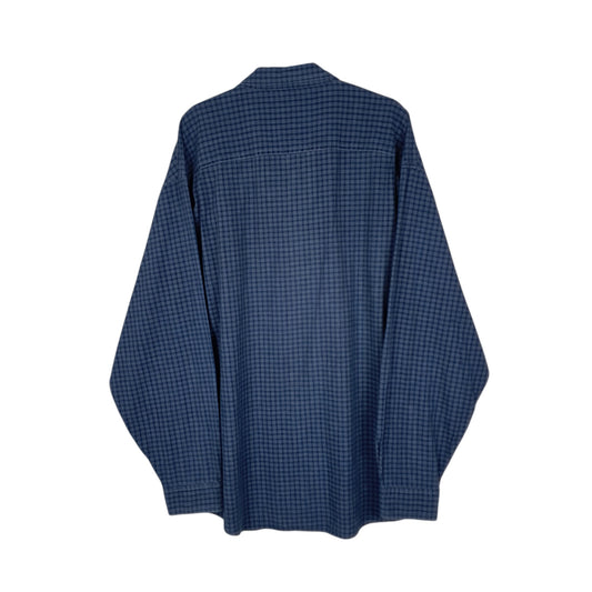Mens Navy L.L.Bean Vintage 90s Shirt
