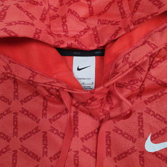 Mens Pink Nike Hoodie Jumper