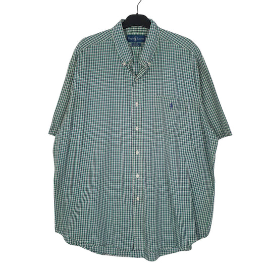 Mens Green Ralph Lauren Short Sleeve Shirt