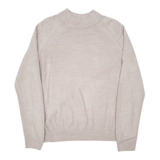Womens Grey M&S Crewneck Jumper