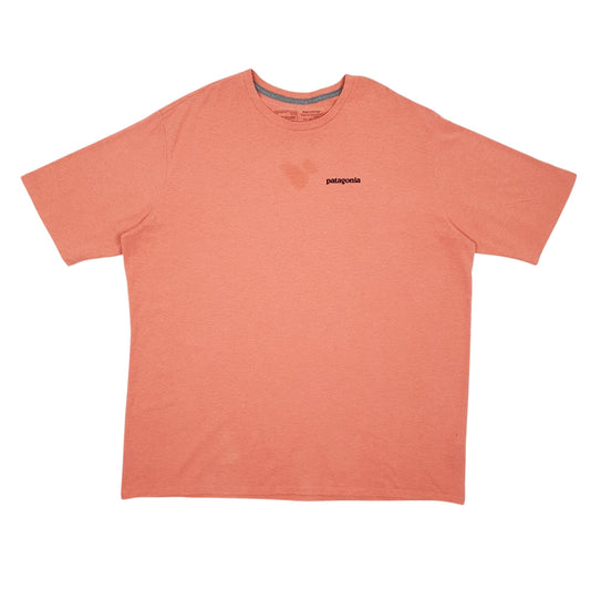 Mens Pink Patagonia Short Sleeve T Shirt