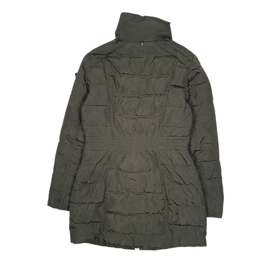 Womens Green Nautica Longline Trench Coat