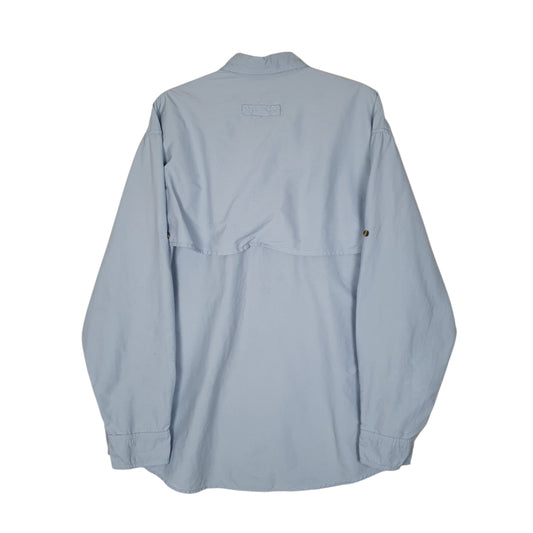 Mens Blue L.L.Bean Walking Hiking Shirt