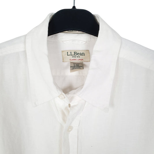 Mens White L.L.Bean Shirt