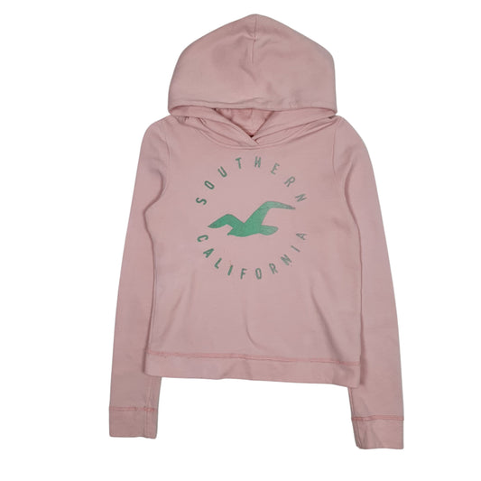 Womens Pink Hollister Hoodie Jumper