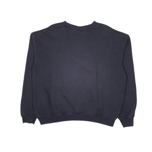 Mens Navy Hard Rock Cafe Knowlton Hong Kong Crewneck Jumper