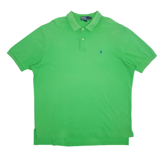 Mens Green Polo Ralph Lauren Short Sleeve Polo Shirt