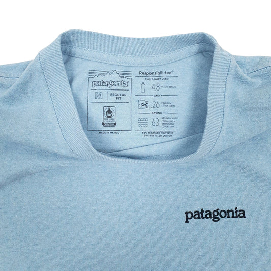 Mens Blue Patagonia T Shirt