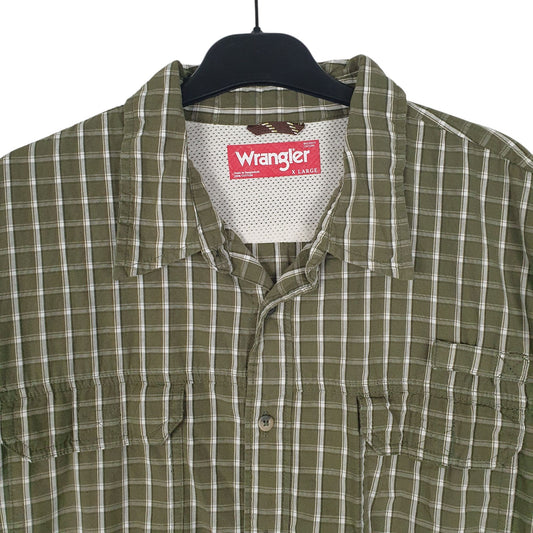 Mens Green Wrangler Shirt