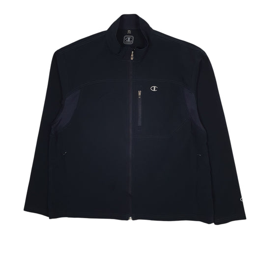 Mens Navy Champion Full Zip Coat