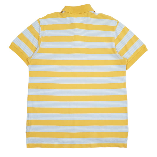 Mens Yellow Tommy Hilfiger Polo Shirt