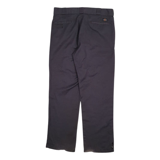 Mens Grey Dickies 874 Original Fit Trousers
