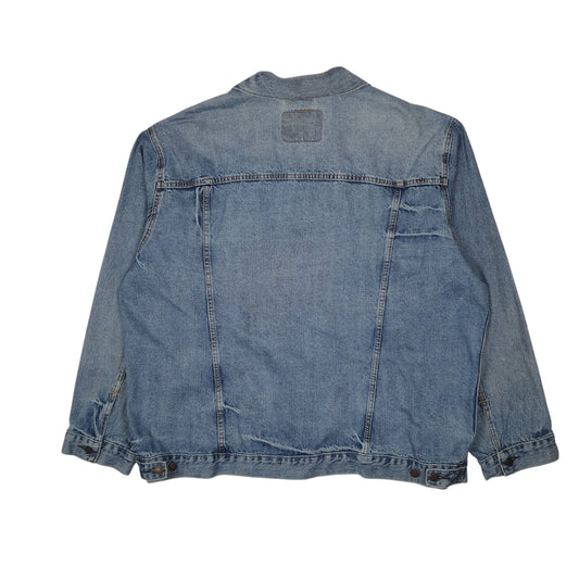 Mens Blue Levis Type 3 Trucker Coat