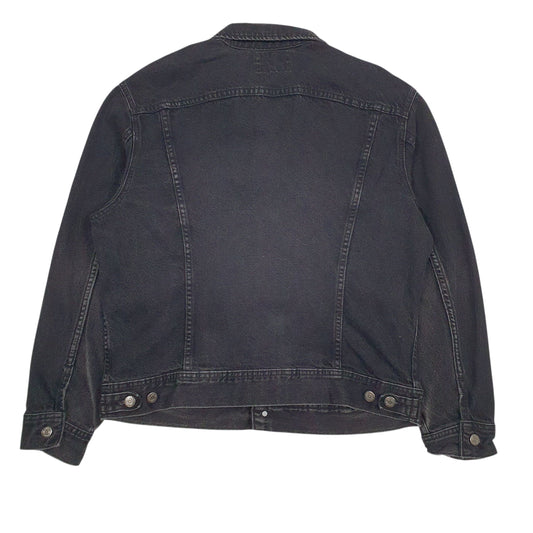 Mens Black Lee Type 3 Vintage 90s Made In USA. Coat