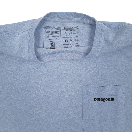 Mens Blue Patagonia T Shirt