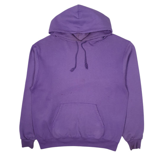 Mens Purple Champion Hoodie Jumper