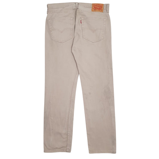 Mens Beige Levis Jeans