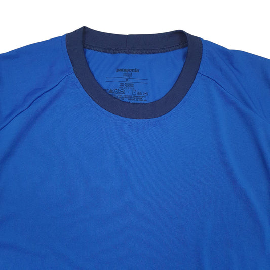Mens Blue Patagonia Capilene T Shirt