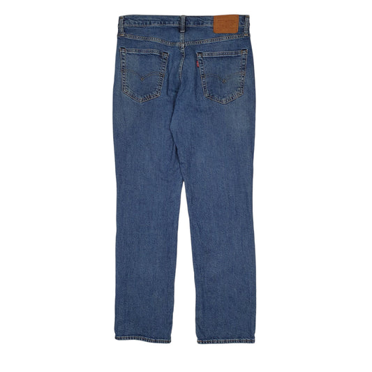 Mens Blue Levis Premium Crewneck Jeans