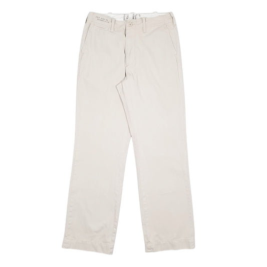 Mens Cream Ralph Lauren Polo Jeans Casual JeansW30 L33