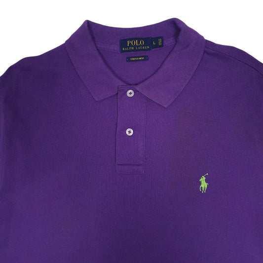 Mens Purple Polo Ralph Lauren Polo Shirt