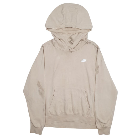 Mens Beige Nike Hoodie Jumper