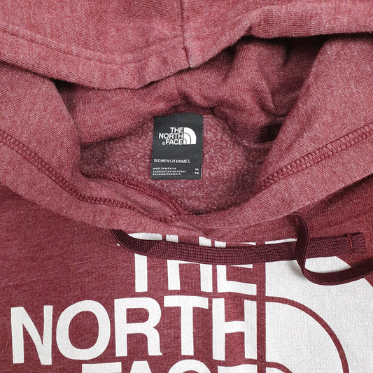 Womens Burgundy The North Face Hoodie Jumper