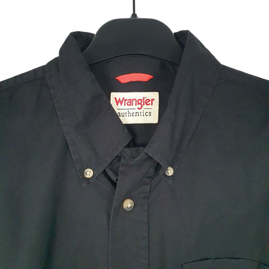Mens Black Wrangler Shirt