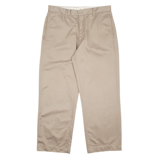 Mens Brown Gap Khaki Chino Trousers