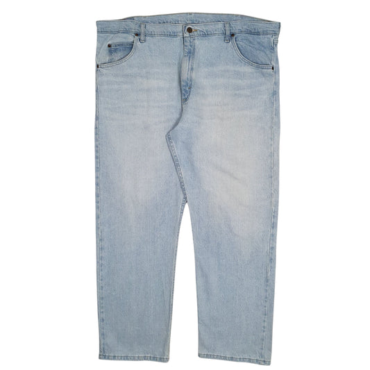 Mens Blue Wrangler Casual JeansW44 L30