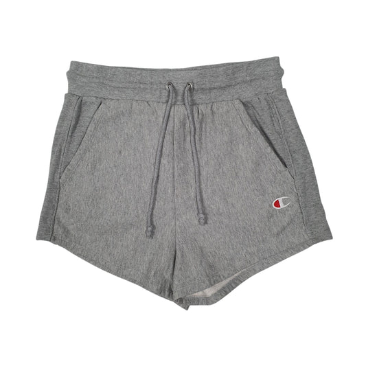 Womens Grey Champion Reverse Weave Sweat Shorts