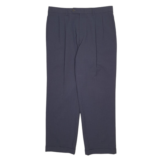 Mens Navy Ralph Lauren Formal Trousers