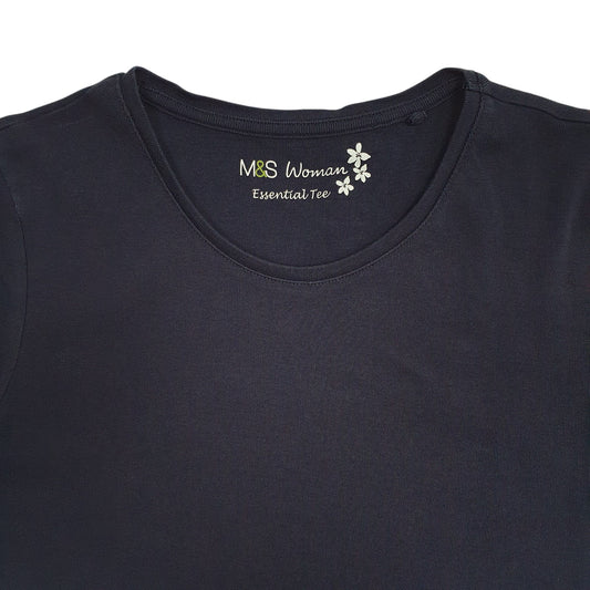 Womens Navy M&S T Shirt