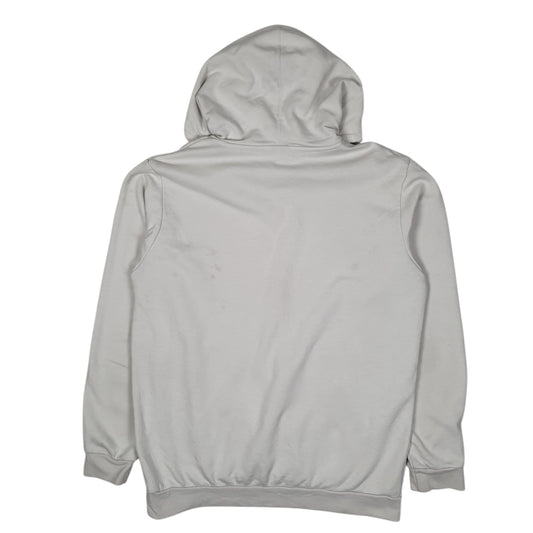 Mens White Adidas Hoodie Jumper