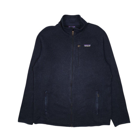 Mens Navy Patagonia Better Sweater Full Zip Jumper