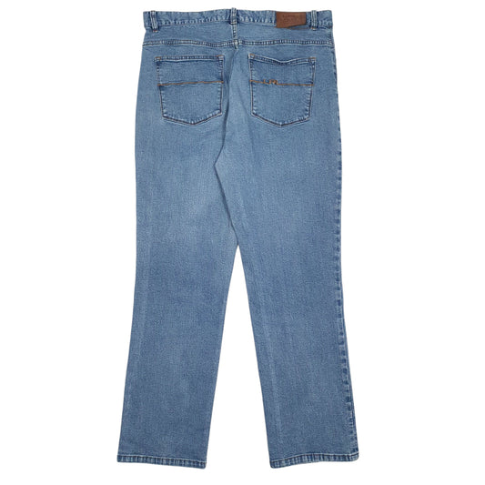 Womens Blue Lauren Ralph Lauren Quarter Zip Jeans