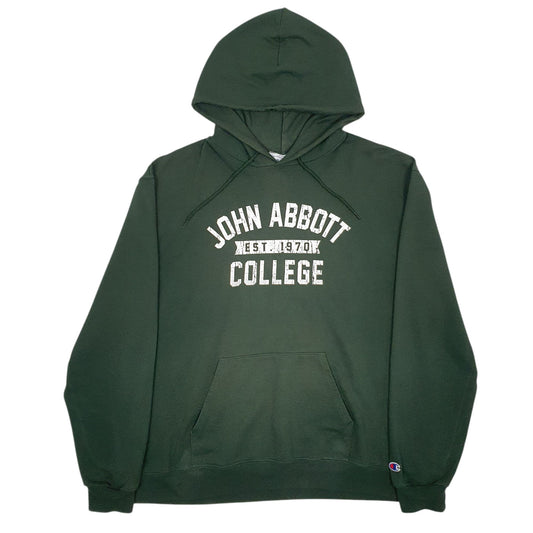 Mens Green Champion Hoodie Jumper